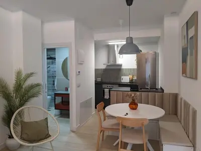 Una cocina o zona de cocina en Apartamento exclusivo en Goya - CORNER 28