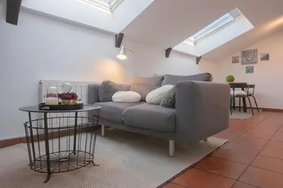 Zona de estar de Central and bright temporal penthouse Madrid center MYR137C
