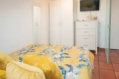Cama o camas de una habitación en Central and bright temporal penthouse Madrid center MYR137C