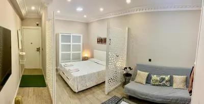 Cama o camas de una habitación en Petit Loft toledo door - Casilda