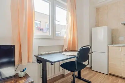 Una cocina o zona de cocina en Estudio en Moncloa