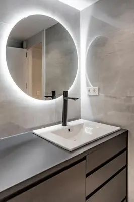 Un baño de Wonderful apartment with a view