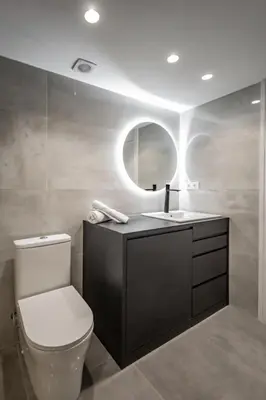 Un baño de Wonderful apartment with a view