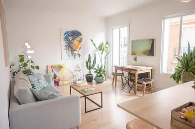Zona de estar de For You Rentals Spring Urban Temporal PRI103C