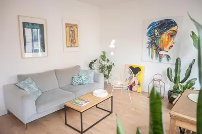 Zona de estar de For You Rentals Spring Urban Temporal PRI103C
