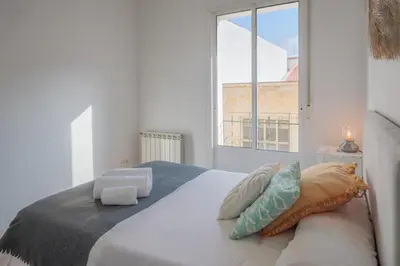 Cama o camas de una habitación en For You Rentals Spring Urban Temporal PRI103C