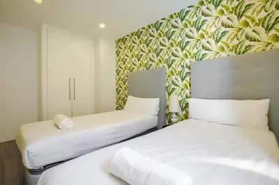 Cama o camas de una habitación en Apartamento Temporal Sol