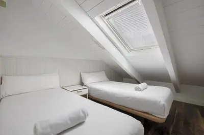 Cama o camas de una habitación en Apartamento Temporal Sol