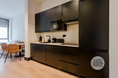 Una cocina o zona de cocina en Dulce descanso para 10, ven a Duque de Rivas 8 E3