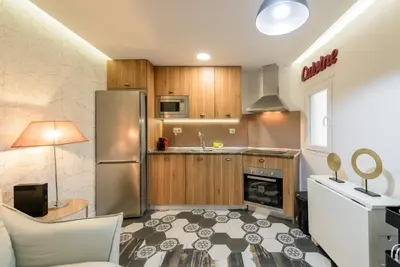 Una cocina o zona de cocina en GuestReady - A lovely home near Plaza Mayor
