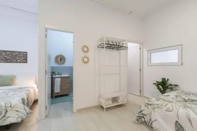 Cama o camas de una habitación en Alexa Host Centro