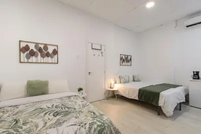 Cama o camas de una habitación en Alexa Host Centro