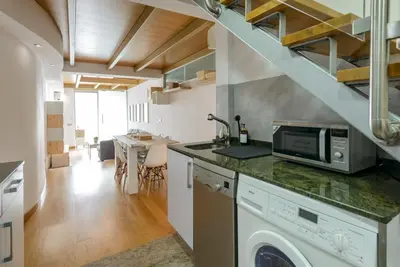 Una cocina o zona de cocina en GuestReady - Tempting stay in Madrid