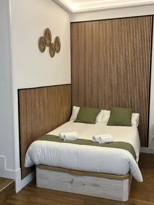 Cama o camas de una habitación en Retiro Home