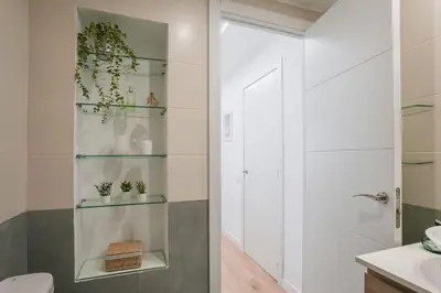 Un baño de Cozy stylish -1Bedroom 1Bathroom-Chamberí