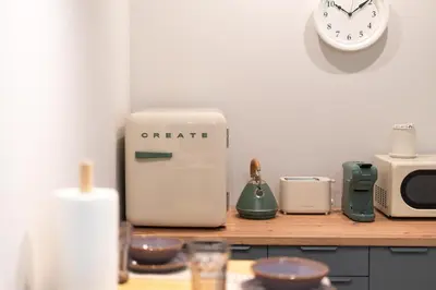 Una cocina o zona de cocina en Apartamento al lado Estadio Santiago Bernabeu