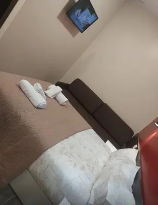 Cama o camas de una habitación en Hostal Corazón de Madrid 2