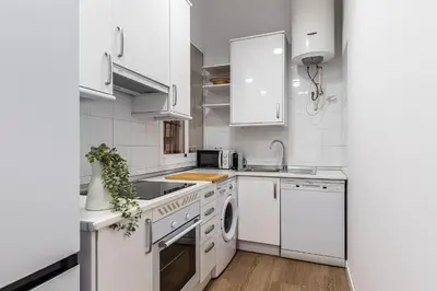 Una cocina o zona de cocina en Hogar Malasaña II