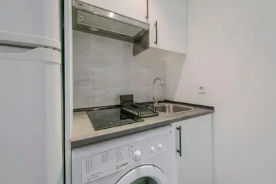 Una cocina o zona de cocina en Cute & Cozy apartment in Retiro
