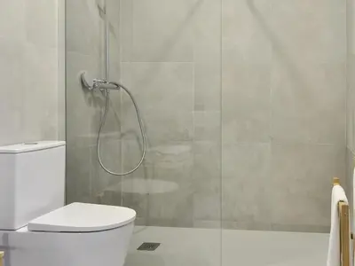 Un baño de Apartment Bravo Murillo 2 rooms near Bernabeu