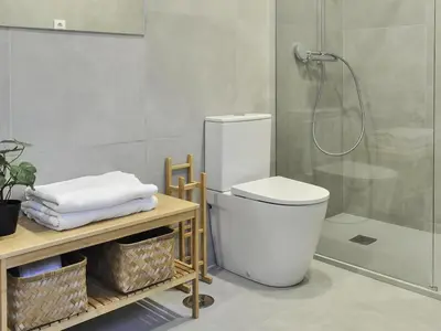 Un baño de Apartment Bravo Murillo 2 rooms near Bernabeu