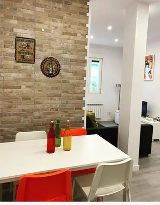 Una cocina o zona de cocina en Modern Apartment I in Madrid