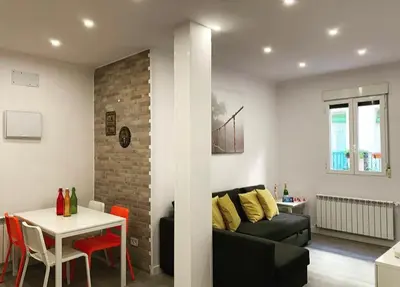 Zona de estar de Modern Apartment I in Madrid