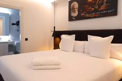 Cama o camas de una habitación en Woohoo Rooms Unique Madrid