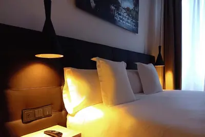 Cama o camas de una habitación en Woohoo Rooms Unique Madrid