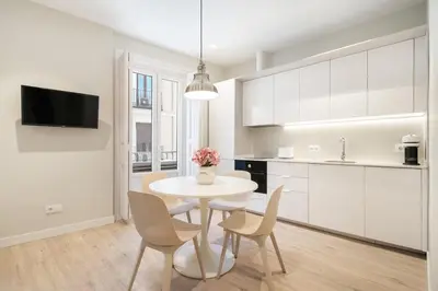 Una cocina o zona de cocina en Modern, brand-new apartment for 4 in Las Letras - Huertas