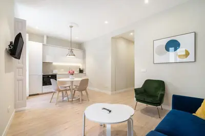 Una cocina o zona de cocina en Modern, brand-new apartment for 4 in Las Letras - Huertas