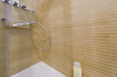 Un baño de Exclusive temporary flat with central balconies Temporal AFI332D