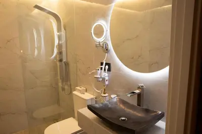 Un baño de Vintage Dream Flotando con Estilo