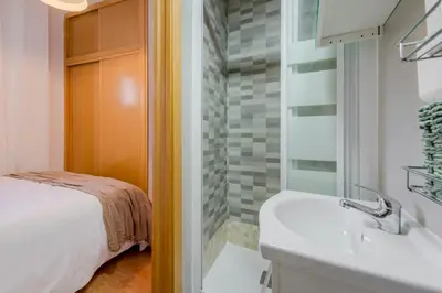 Un baño de Warm Apartment in Salamanca