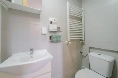 Un baño de Warm Apartment in Salamanca
