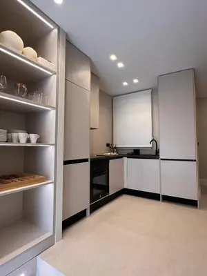 Una cocina o zona de cocina en Deluxe apartment in Retiro