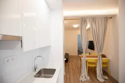 Una cocina o zona de cocina en Apartamentos corazón de Chamberí