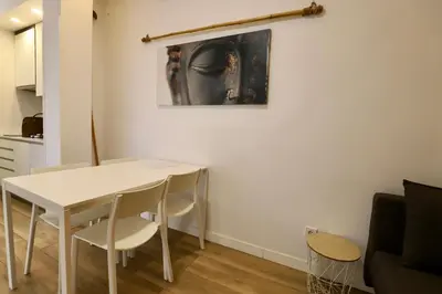 Zona de estar de Apartamentos corazón de Chamberí