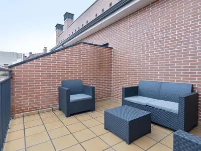 Zona de estar de Alcam Madrid Palencia