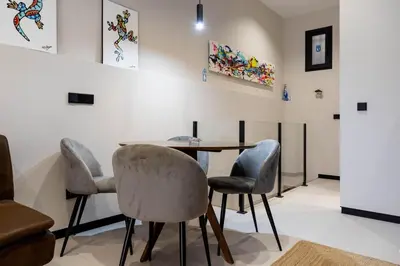 Zona de estar de New & Cozy in Chamberi Malasaña