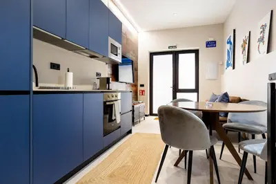 Una cocina o zona de cocina en New & Cozy in Chamberi Malasaña