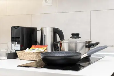 Una cocina o zona de cocina en Luxury VI - Ferga Suites