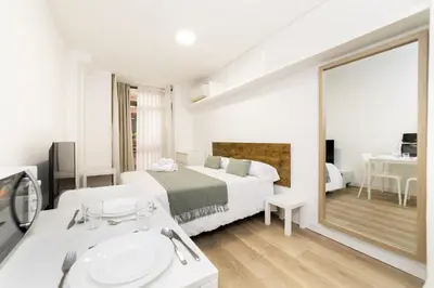 Cama o camas de una habitación en Luxury XV - Ferga Suites