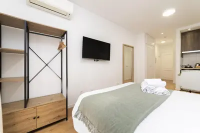 Cama o camas de una habitación en Luxury IV - Ferga Suites