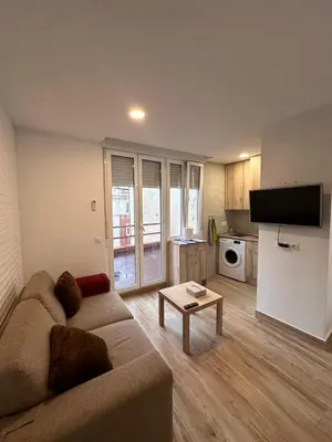 Una cocina o zona de cocina en Apartamento Centro Madrid