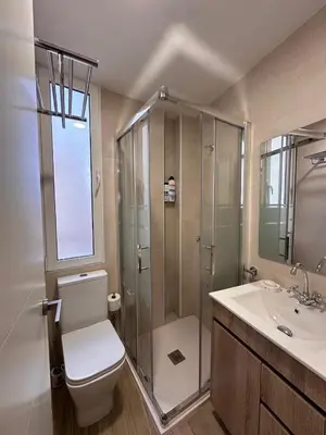 Un baño de Apartamento Centro Madrid