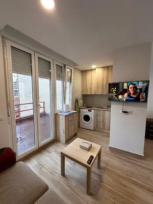 Una cocina o zona de cocina en Apartamento Centro Madrid