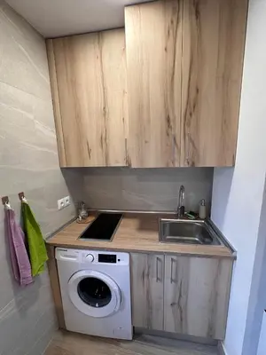 Una cocina o zona de cocina en Apartamento Centro Madrid