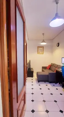 Zona de estar de Habitación privada en apartamento compartido