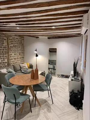 Zona de estar de Modern & cozy 1 bedroom apartment in Malasaña